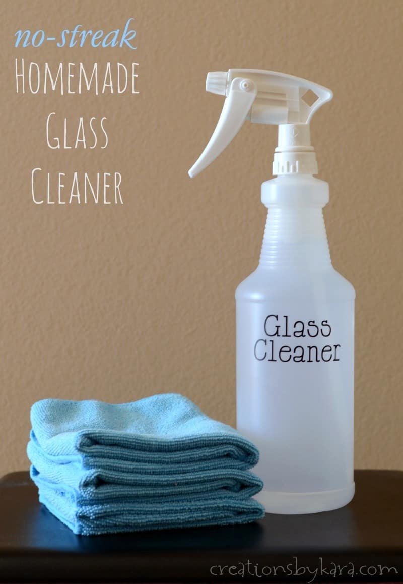 No Streak Homemade Window Cleaner - Creations by Kara