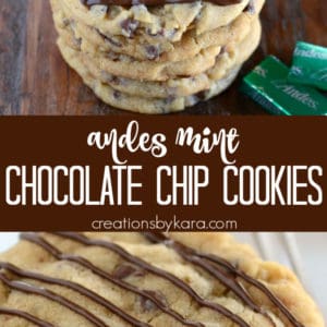 andes mint chocolate chip cookies