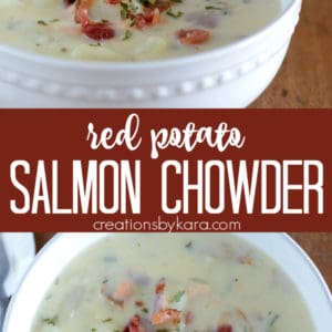 salmon chowder with red potatoes