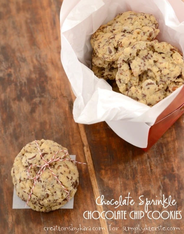 Chocolate Sprinkle Cookies