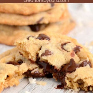 coconut oil chocolate chip cookies