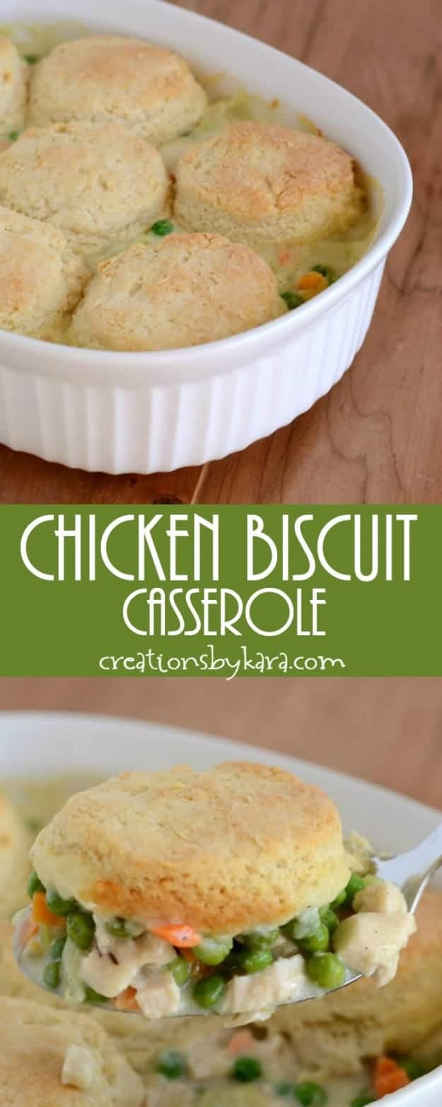 chicken and biscuits casserole
