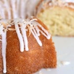 Made from scratch, this coconut cake is moist, and loaded with coconut flavor!