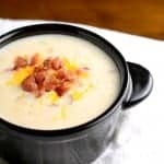 This Smokey Corn Chowder has just the right amount of heat to warm you up from head to toe. So yummy!