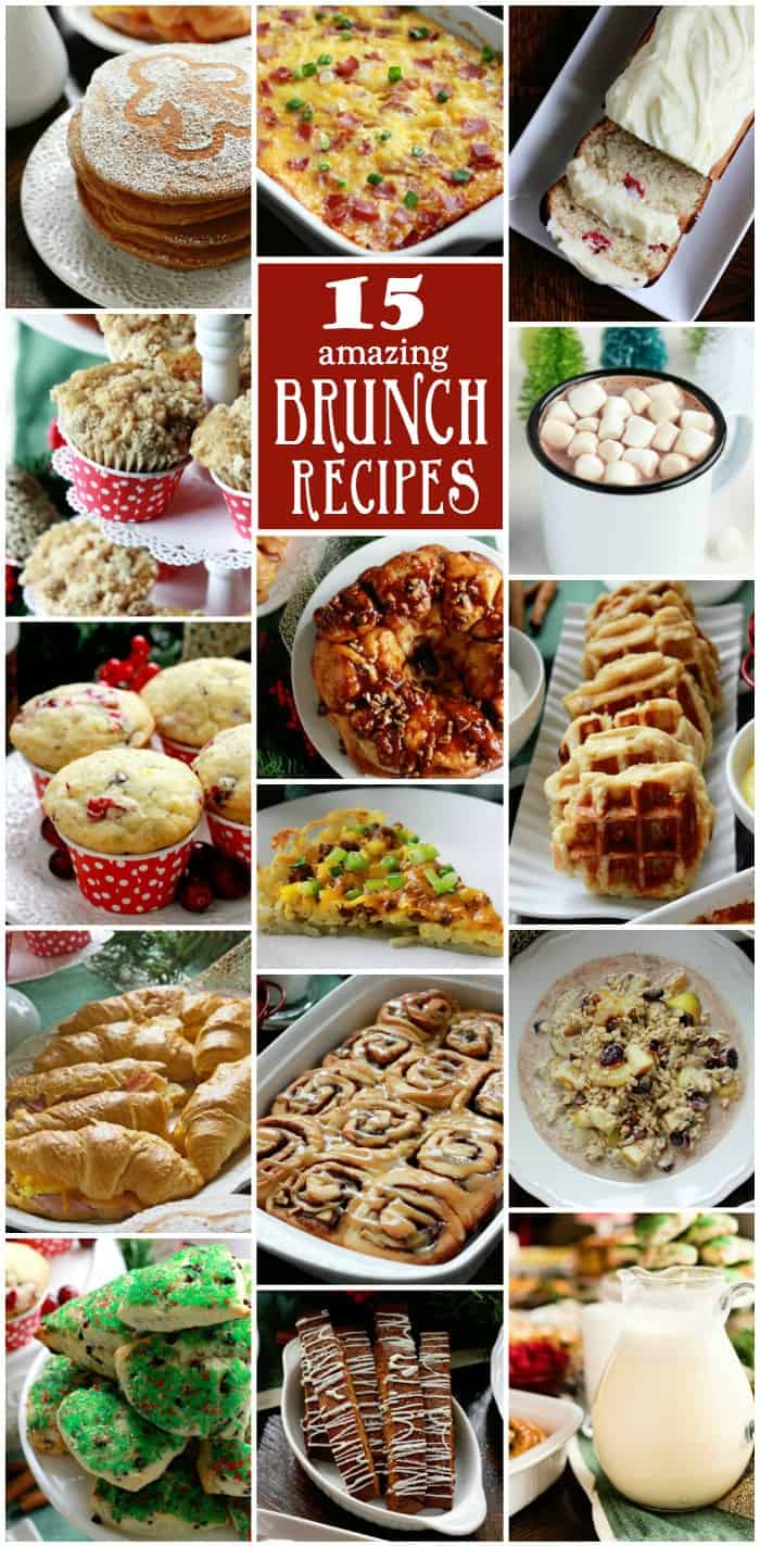 Christmas Brunch Recipes - Creations by Kara