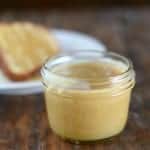 Caramel Eggnog Sauce- delicious over ice cream, or drizzled over pound cake!