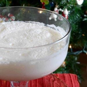 Make this creamy White Christmas Punch for Christmas parties. It is sure to be a hit!