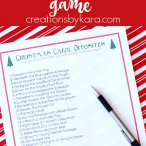 christmas carols game pinterest photo