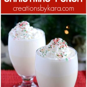 white christmas punch recipe