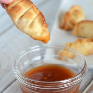 Sweet and Sour Sauce- perfect for dunking chicken nuggets, wontons, eggrolls, and more!