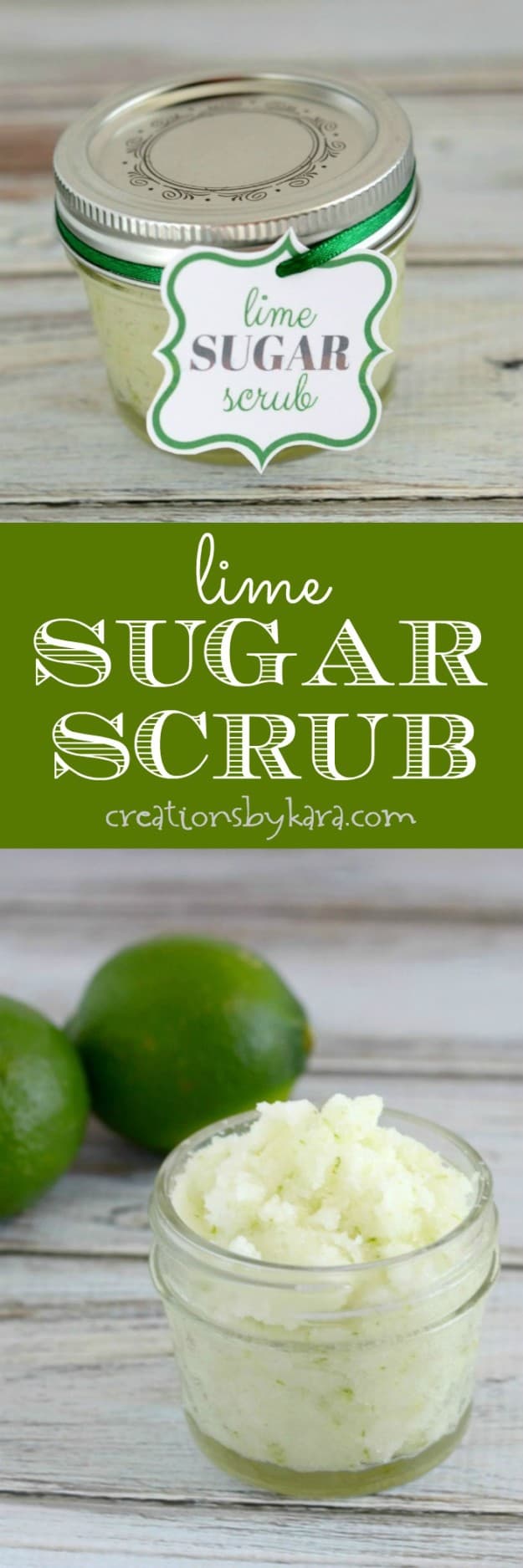 lime sugar scrub tall pinterest collage