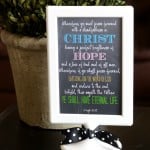 Free printable scripture- press forward. 2016 LDS Youth Theme