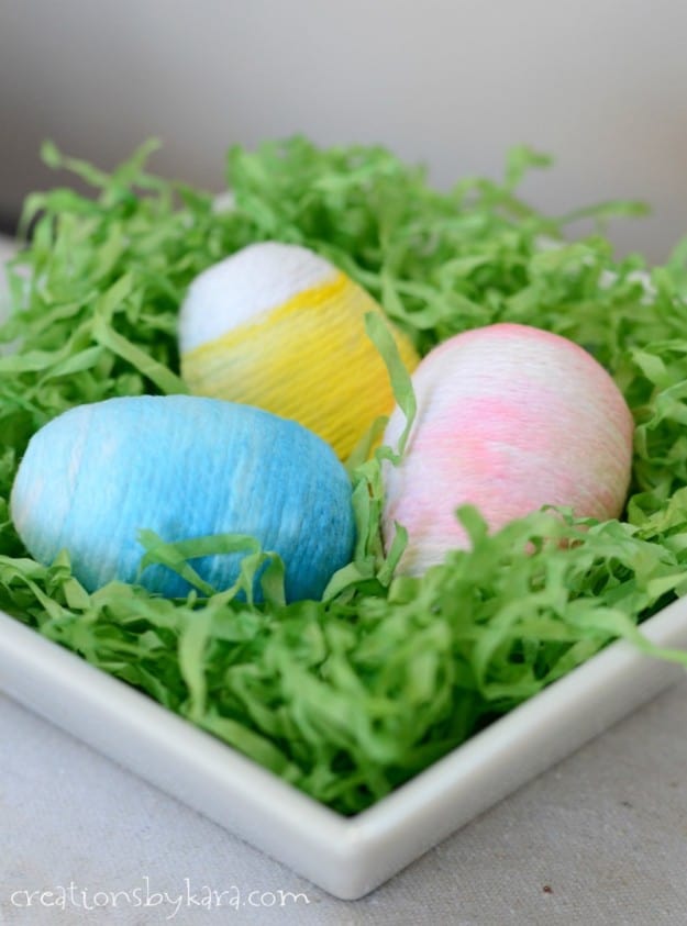 Dip dyed Ombre Easter Eggs- so fun to make, and so pretty!