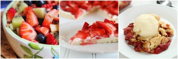 Recipes featuring strawberries