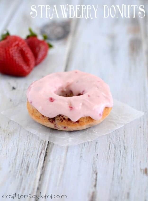 strawberry donuts title photo