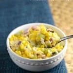 This Skillet Fried Corn makes an easy and delicious side dish!