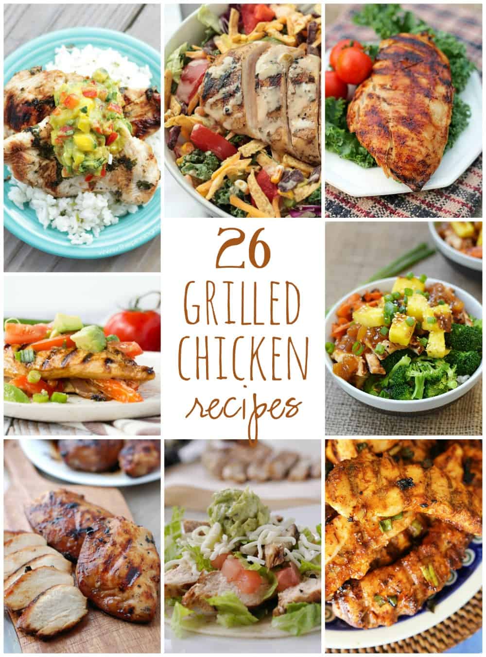 26 Grilled Chicken Recipes - Creations by Kara