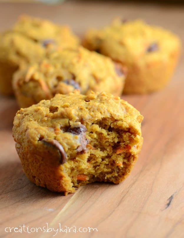 Recipe for healthy pumpkin muffins that also taste fantastic. The whole family will love this recipe!