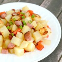 Smoked Sausage and Potato Bake