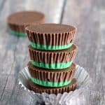These four ingredient Mint Chocolate Candies have an unexpected crunch from Oreos. They are so tasty!