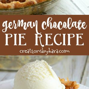 recipe for german chocolate pie
