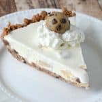 Cookie dough fans will love this creamy frozen pie. A perfect summer dessert.