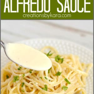 creamy alfredo sauce pinterest collage