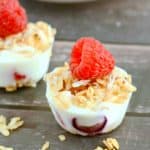 It only takes 3 ingredients to make these tasty frozen yogurt bites. A perfect summer snack!