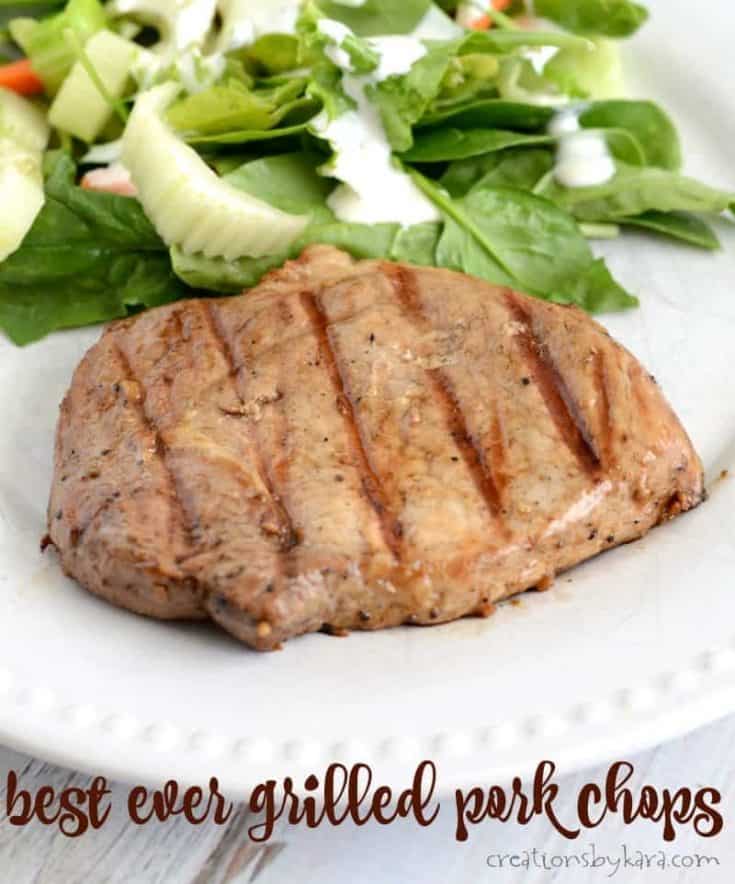 Best Ever Grilled Pork Chops
