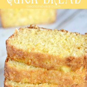 pina colada quick bread recipe Pinterest Pin