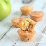 Chunks of apple in a buttery muffin coated with cinnamon sugar. A must make fall muffin recipe!
