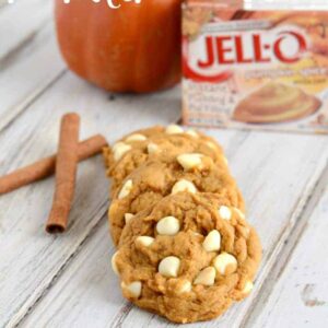 Soft pumpkin cookies with just the right amount of spice. Everyone loves these pumpkin spice cookies!