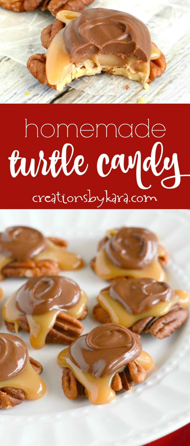 Caramel Pecan Turtle Candy Creations by Kara