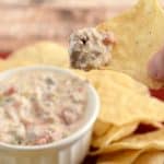 No one can resist this warm spicy dip that is loaded with sausage. A perfect appetizer for game day or any party!
