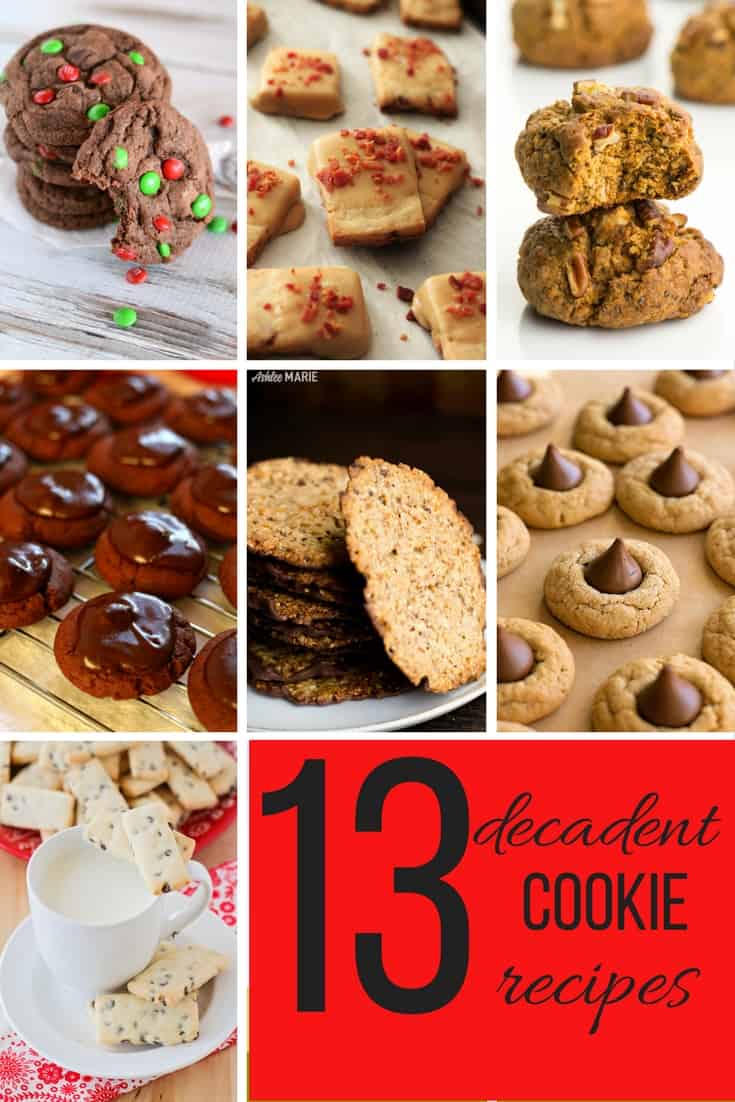 M&M Chocolate Christmas Cookies - Creations by Kara