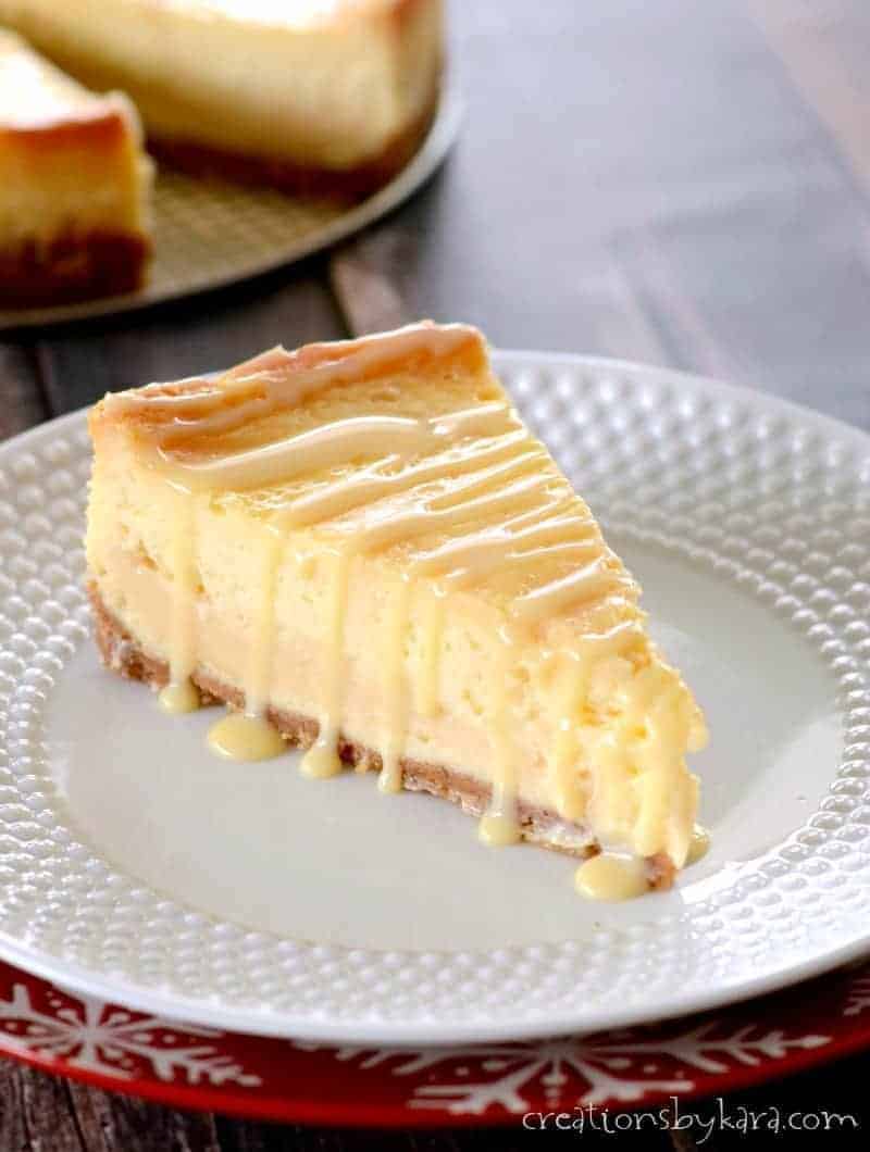 Layers of caramel make this dulce de leche cheesecake extra sweet and creamy.