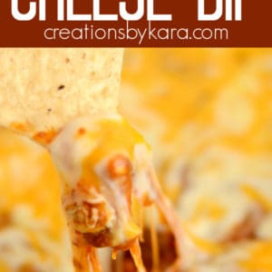 easy chili cheese dip recipe collage