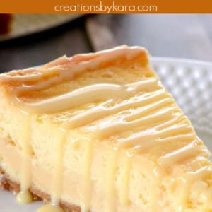 swirled dulce de leche cheesecake recipe