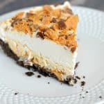 Need an easy summer treat? This Frozen Butterfinger pie is simple, but a real crowd pleaser!