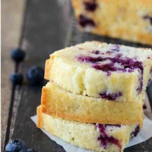 Tasty recipe for lemon blueberry bread