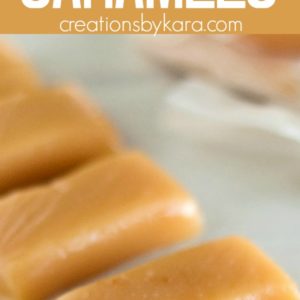 easy microwave caramels
