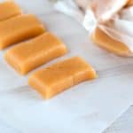 recipe for homemade caramels made in the microwave