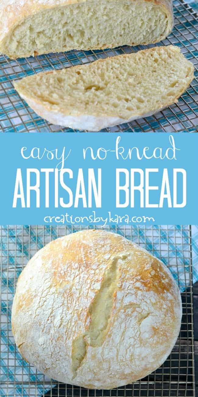 No Knead Artisan Bread