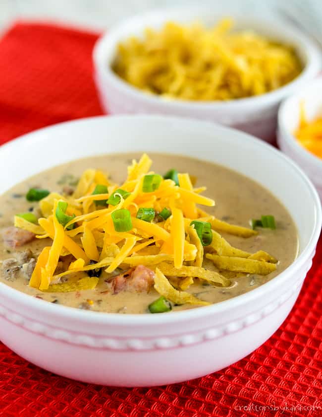 Loaded Nacho Soup