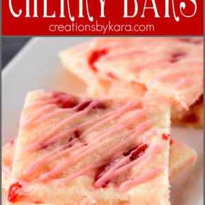 maraschino cherry bars pinterest collage