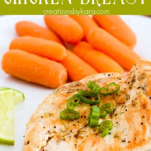 easy lime butter chicken recipe collage