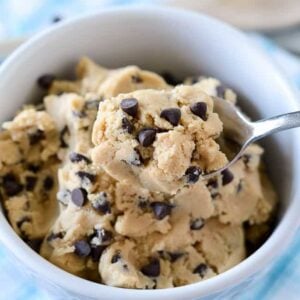 Edible Cookie Dough – no eggs