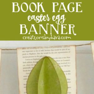book page easter egg banner tutorial collage