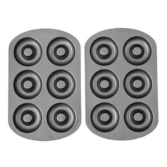 Wilton Non-Stick 6-Cavity Donut Baking Pans