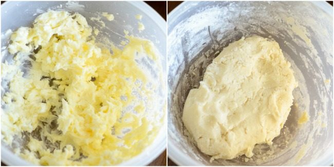 butter cookie dough